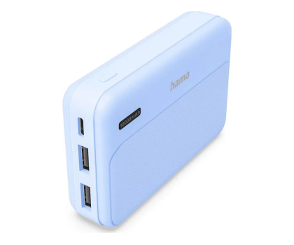 Powerbank Hama POWER PACK POCKET 10 10000 mAh 2X USB-A NIEBIESKI